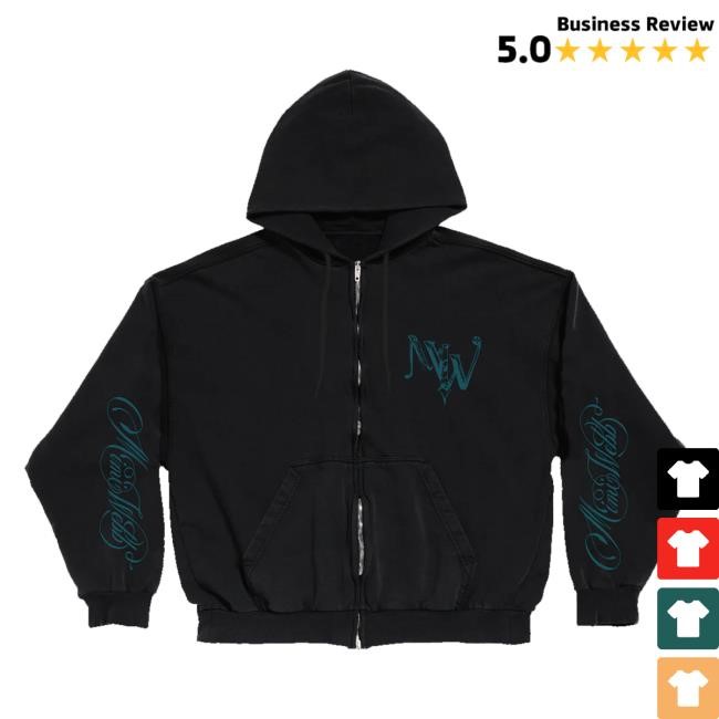 Official Mimi Webb Store Mimi Webb Chain Heart Black Unisex Sweatshirt