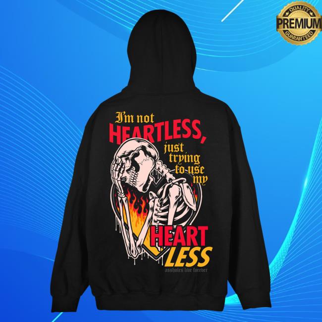 Official Linda Finegold Merch Store Heartless Long Sleeve Shirts Black Lindafinegold Shop