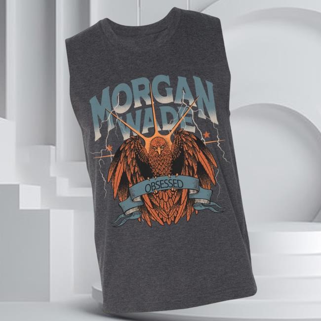 Limited Morgan Wade Store Merch Eagle Tank Top Crewneck Sweatshirt