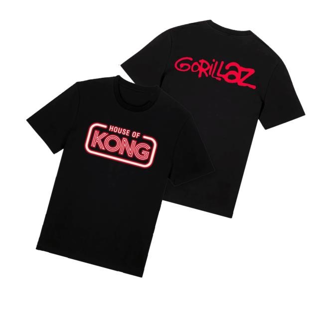 Gorillaz Merch Store Shop Hok Logo New Shirt