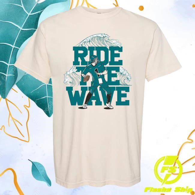 Barstool U Merch Ride The Wave Crewneck Sweatshirt