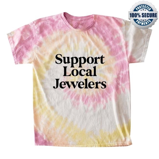 Corkie Bolton Jewelry Merch Support Local Jewelers Tie Dye Hoodie Sweatshirt