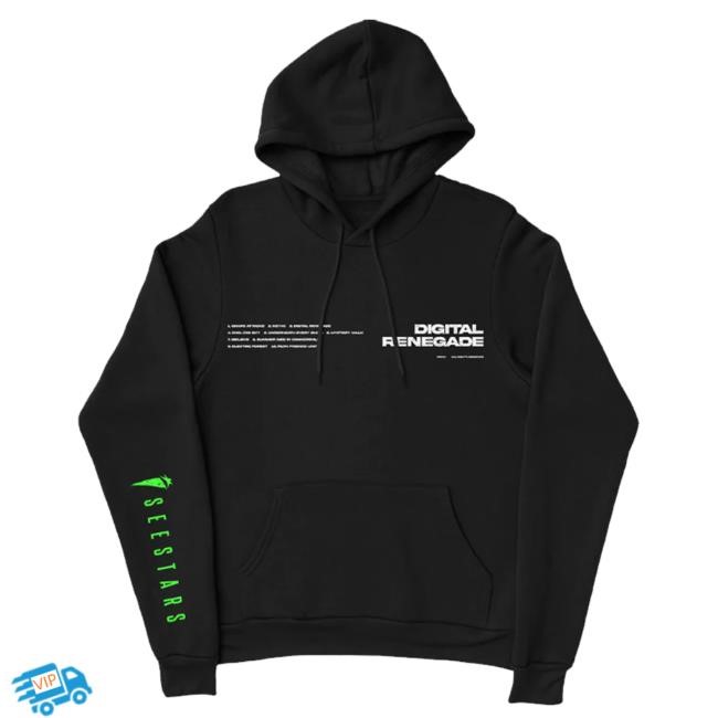 Sumerian Records Merch I See Stars Tracklist Black Crewneck Sweatshirt