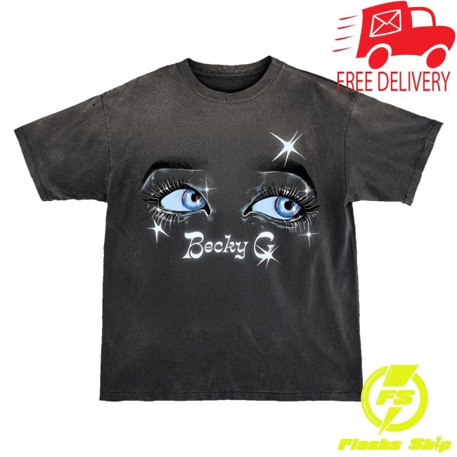 Official Iambeckyg Merch Store Becky G Eyes Crewneck Sweatshirt