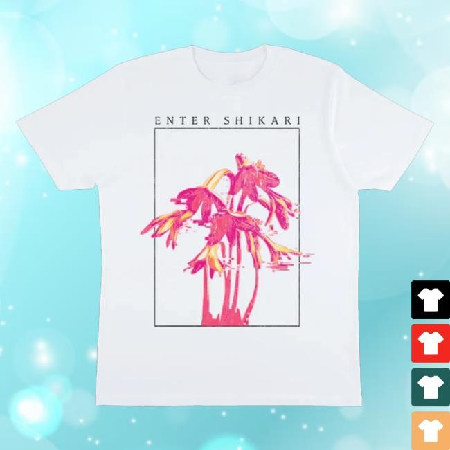 Official Enter Shikari Merch Firelily New Shirt White