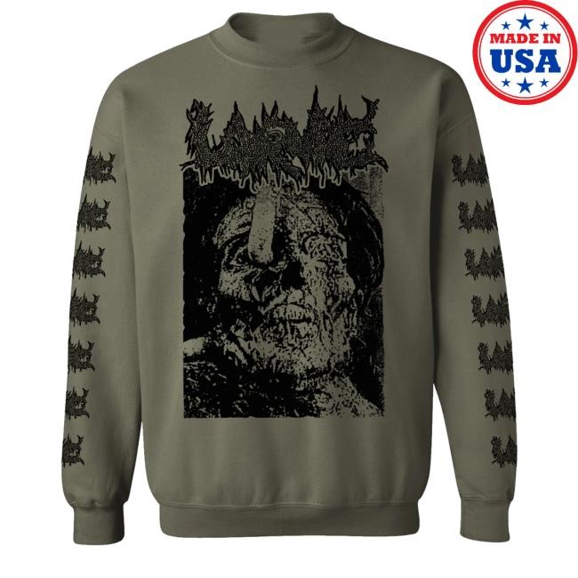 Necroharmonic Merch Larvae Lust For The Dead Sweaters