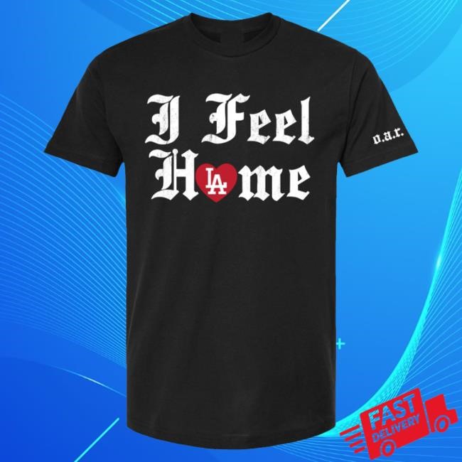 Trending Liveoar Merch Store I Feel Home - Heart Of La Hoodie