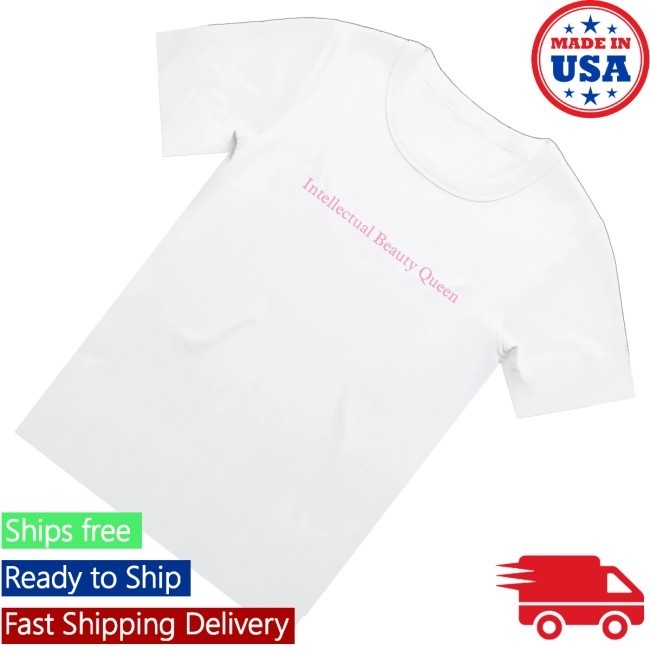 Wolf Alice Merch Intellectual Beauty Queen White Long Sleeve Shirt