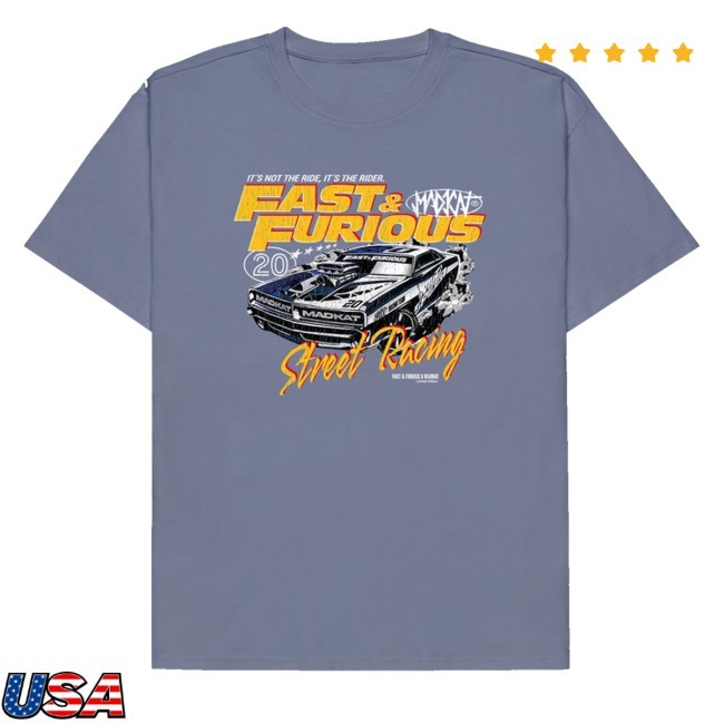 Fast Furious X Madkat Street Racing Tee Shirt