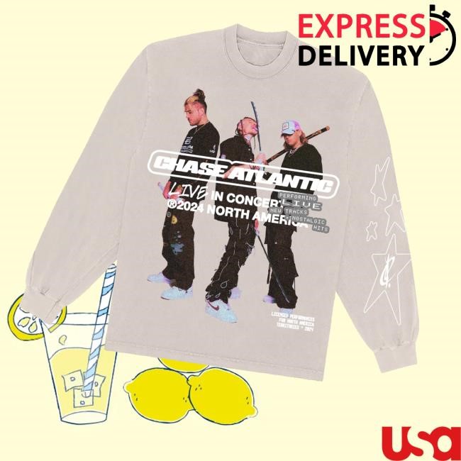 Chase Atlantic Live In Concert Crewneck Sweatshirt