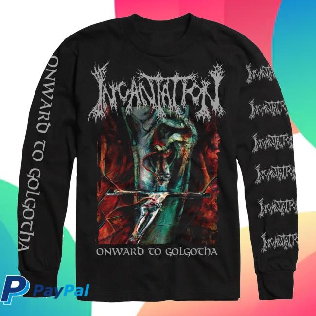 Relapse Records Official Store Merch Shop Incantation Onward To Golgotha Hoodie, Sweatshirt