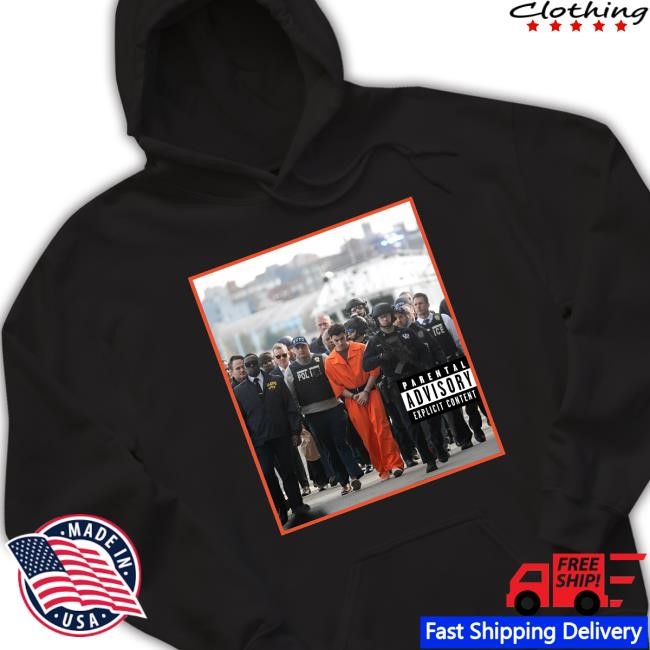 Luigi Mangioni Is Escorted From An Nypd Helicopter In New York City Crewneck Sweatshirt