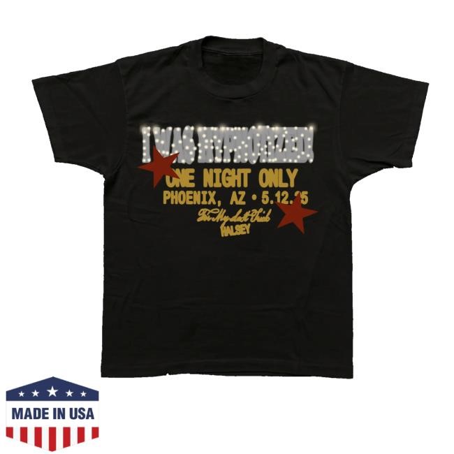 Halsey Music Store La One Night T-Shirt, Hoodie, Tank Top, Sweater And Long Sleeve T-Shirt