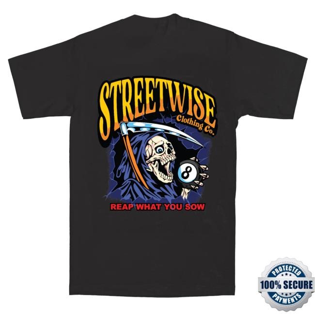 Official Streetwise Clothing Merch Reaper T-Shirt (Black) Sweatshirt