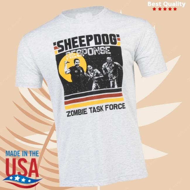 Official Sheepdog Response Merch Zombie Task Force Tee (Men's) Crewneck Sweatshirt