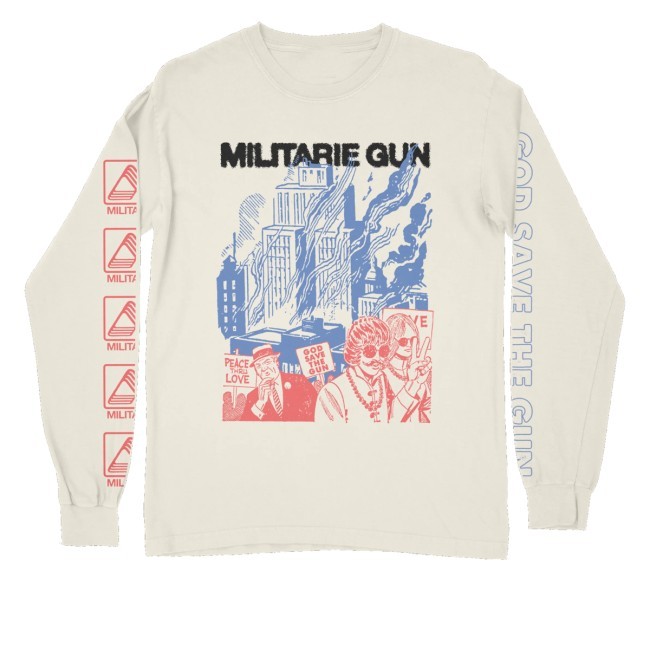 Militarie Gun Merch Store God Save The Gun Shirt