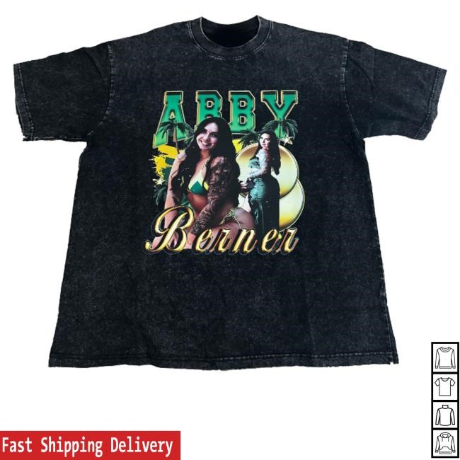 Abby Berner Merch Shop Vintage Abby Berner Yellow Green Long Sleeve Shirt