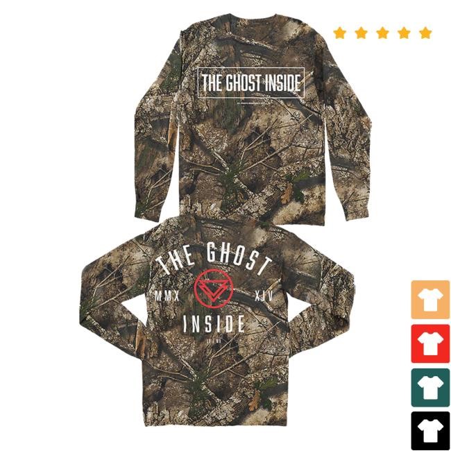 The Ghost Inside Store Mmxxiv Real Tree Tie Die Long Sleeve Shirt