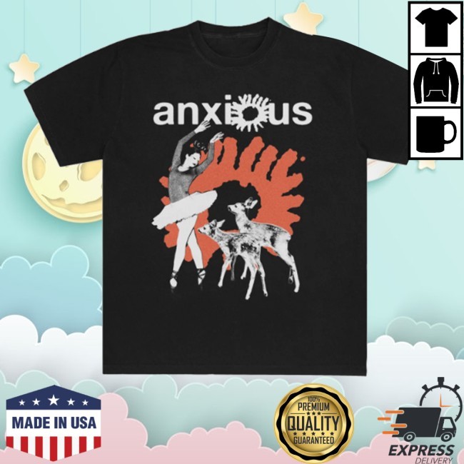 Anxious Spring 25 Tour Zip Up Hooded Sweatshirt