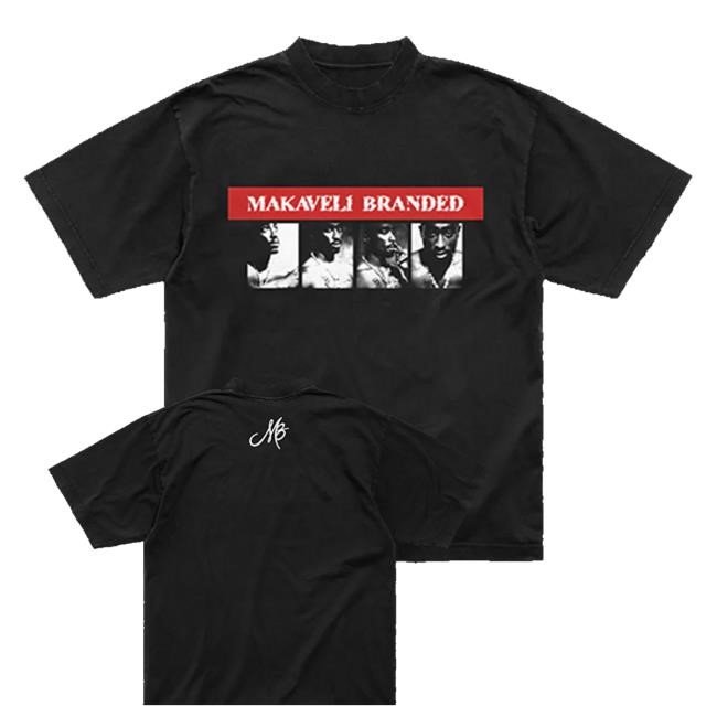 Official 2Pac Makaveli Branded Shirt