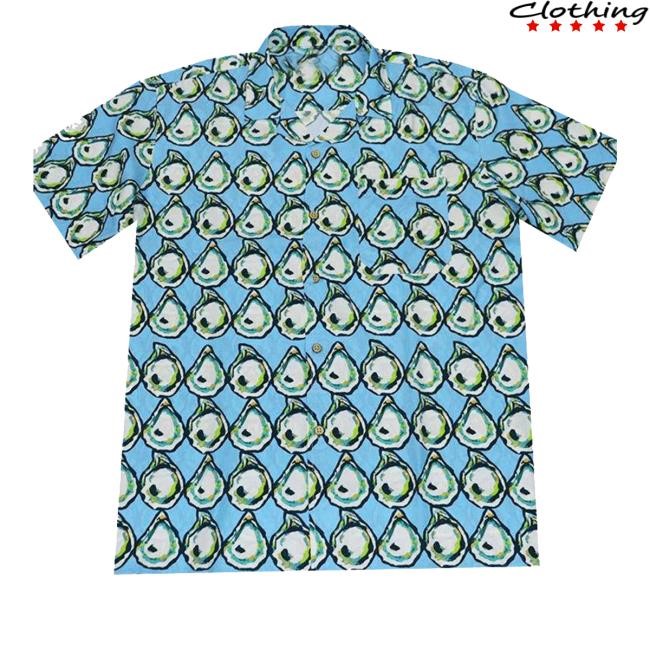 Shop Littlemissmuffin Nola Dawg Oyster Aloha Hawaiian Shirts