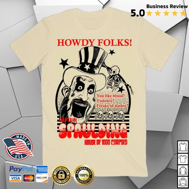 Howdy Folks Sand T-Shirt