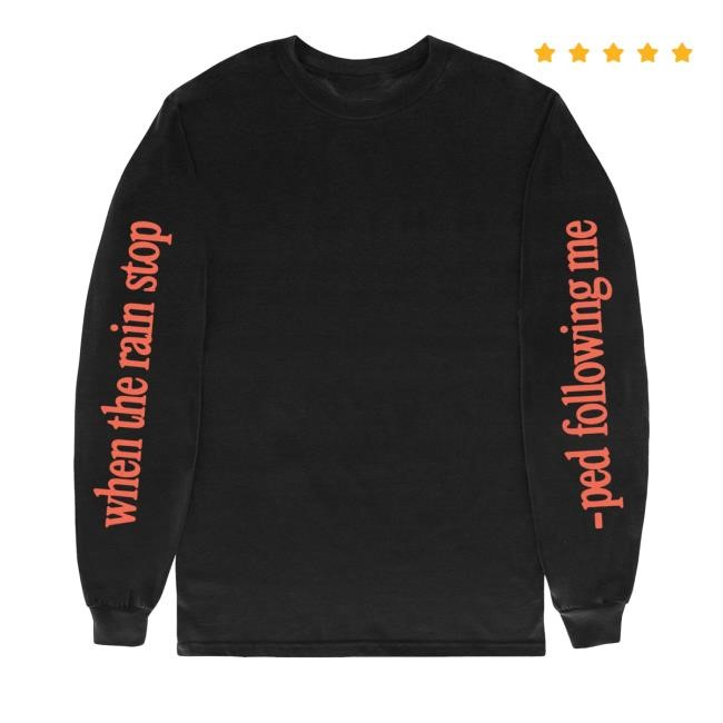 Official Eajpark Merch Shop Store When The Rain Stopped Following Me Exclusive Tour Shirt