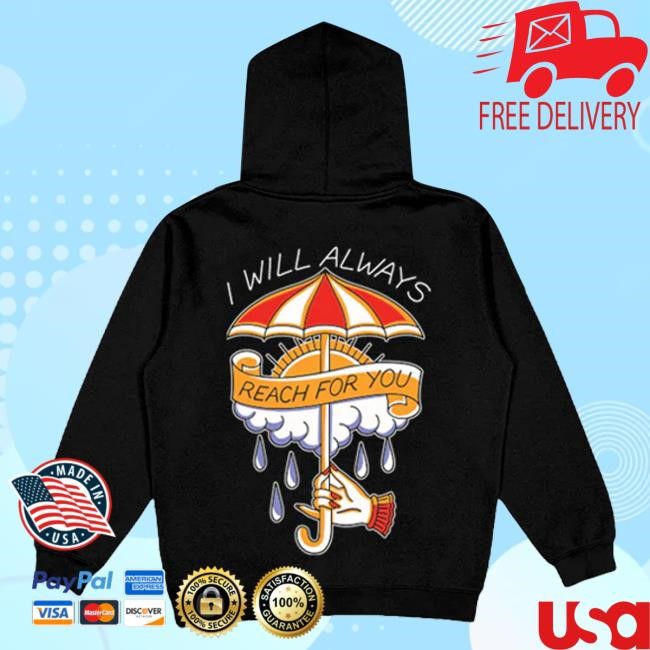 This Wild Life Merch Shop Reach For You Hooded Sweatshirt