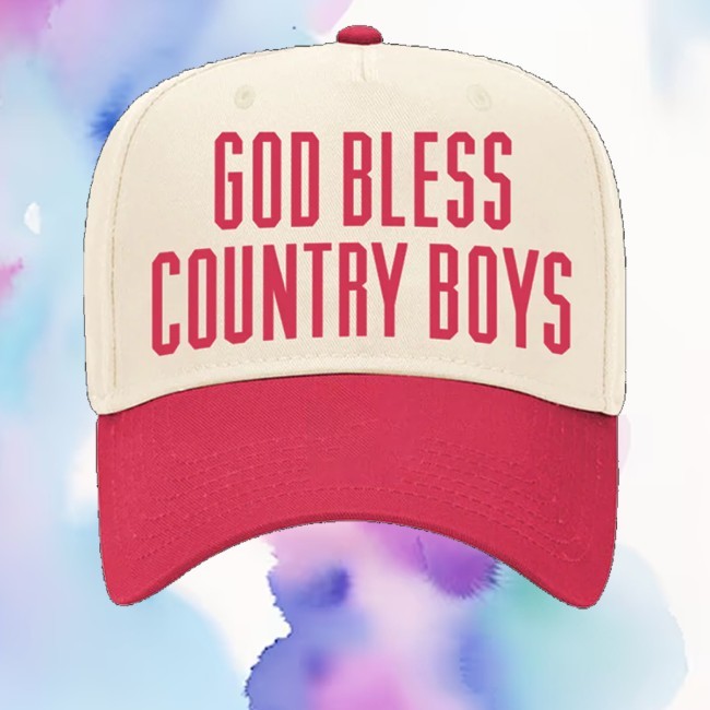 Hardy Merch Store God Bless Country Boys Hat