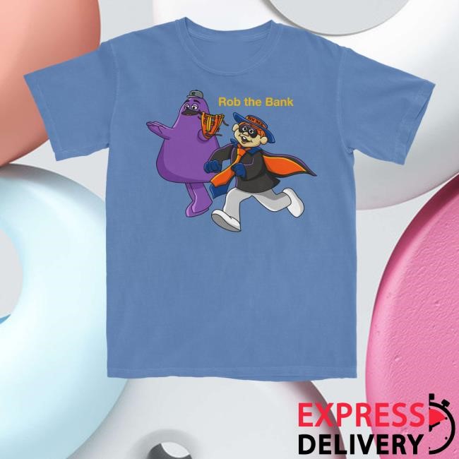Jomboy Media Merch Shop Rob The Bank Tee