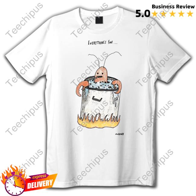 Matt Gray Everything Fine Mgray Tee