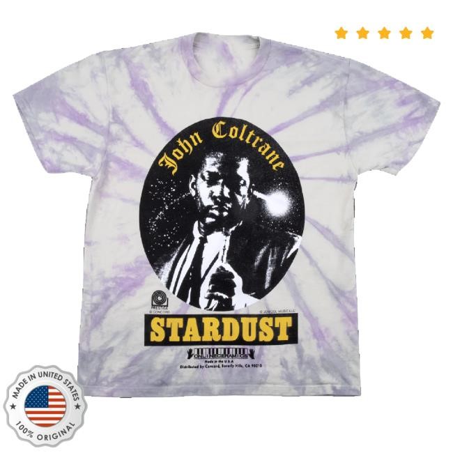 Online Ceramics Merch John Coltrane Stardust Tie Dye Hoodie Sweatshirt
