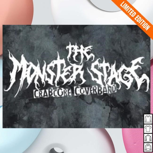 The Monster Stage Merch Store Crabcore 24 Tee Shirt