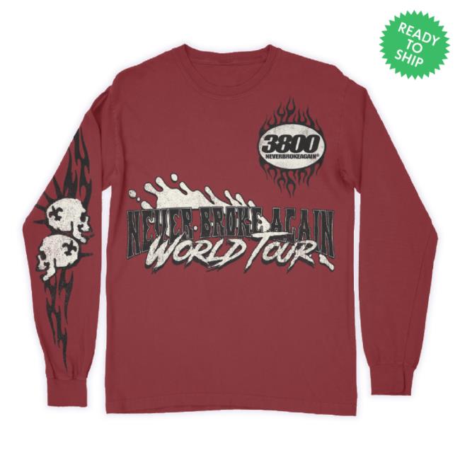 Official Never Broke Again Merch Store Neverbrokeagains Red Sweatshirt Smoke Neverbrokeagains Apparel Clothing Shop