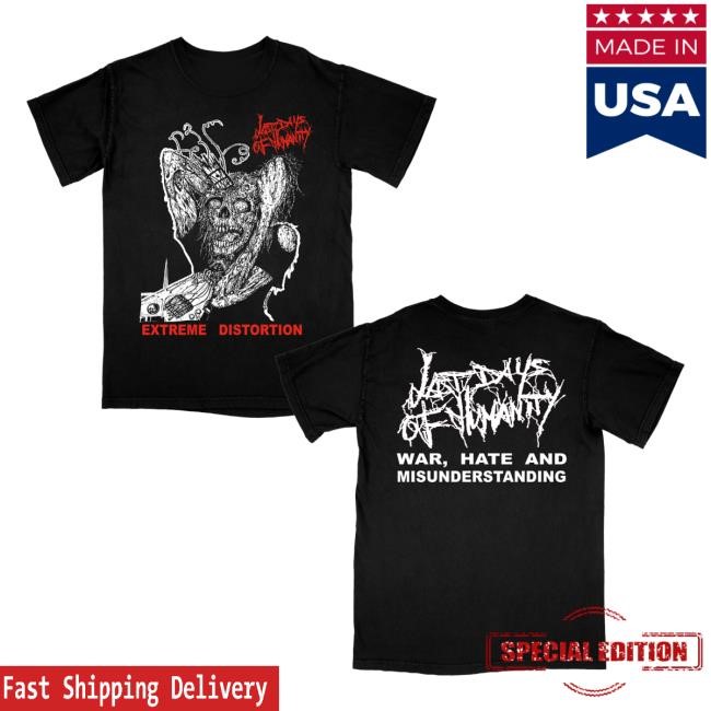 Official Beyond Human Merch Shop Store Extreme Distortion Tee Shirt