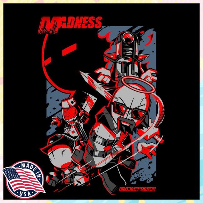 Official Shark Robot Merch Shop Store Madness Action Wave 2 Long Sleeve Shirt