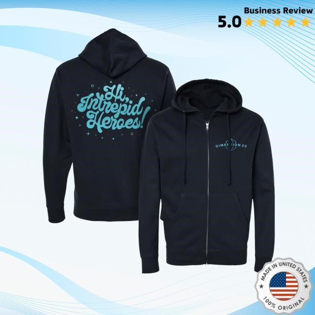 Dropout Tv Store Dimension 20 Logo Hooded Sweatshirt