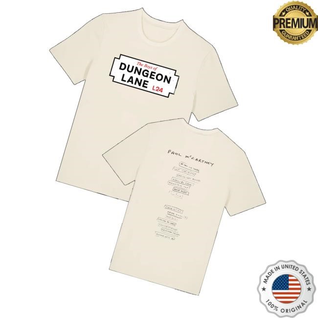 Platenzaak Merch Store Paul Mccartney The Boys Of Dungeon Lane Shirt