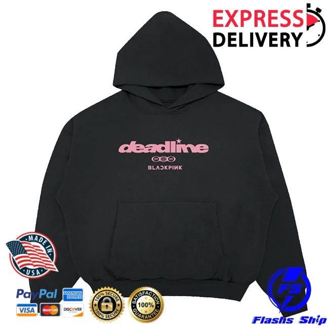 Deadline Asia Europe Northamerica Hooded Sweatshirt