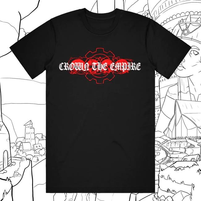 Trending Crown The Empire Band Merch Store Crown Is Dead Black t-shirt, hoodie, tank top, sweater and long sleeve t-shirt