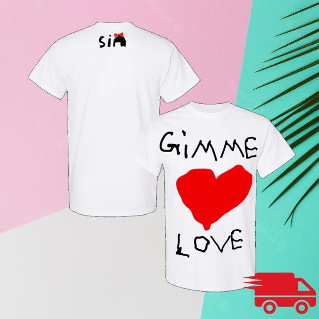 Sia Merch Store Gimme Love Limted Shirt