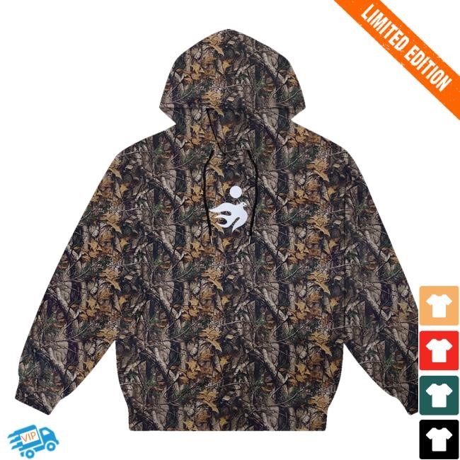Mon Rovia Store Camo Logo Hoodie Sweatshirt
