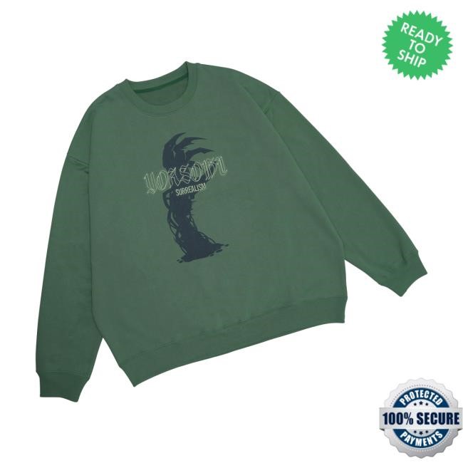 Yoasobi Store Merch Shop Surrealism Long Sleeve Green