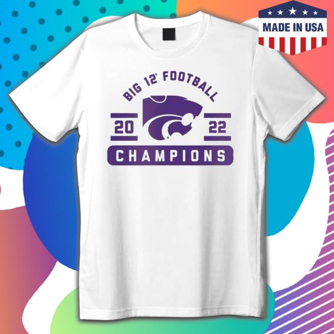 Premium Conference Champions Kansas State Wildcats 2022 Big 12 Football Sweaters Premium Conference Champions Kansas State Wildcats 2022 Big 12 Football Long Sleeve Shirt