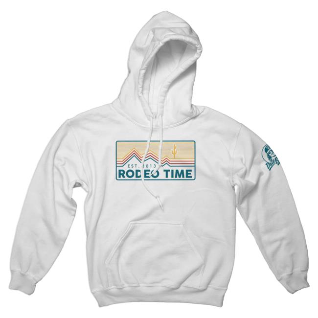 Official Rodeo Time Dale Brisby Merch White Summit Sweater