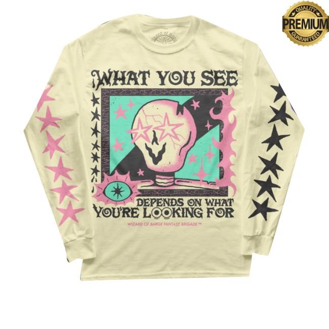 Wizardofbarge Merch What You See Hoodie Sweatshirt