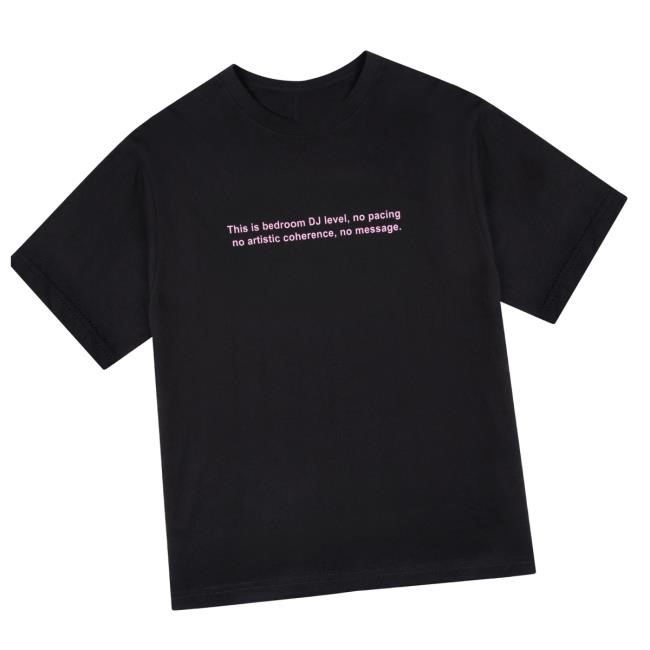 Official Boiler Room Merch Bedroom Level Dj T-Shirt Black T-Shirt