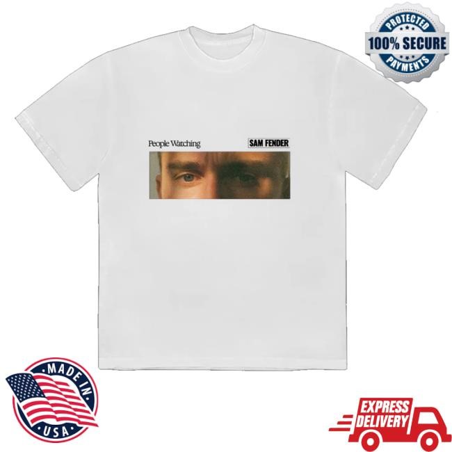 Official Sam Fender Uk Tour Dateback White New Shirt