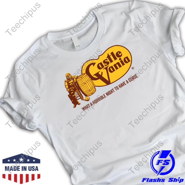 Castle Vania What A Horrible Night To Have A Curse Tee Shirt