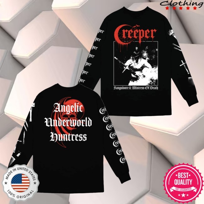 Official Creeper Merch Mistress Of Death Shirts